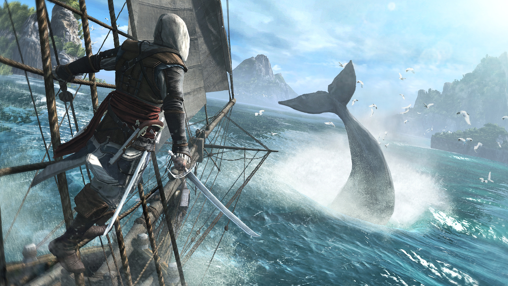 Assassin's Creed Black Flag Resynced Caribbean vista