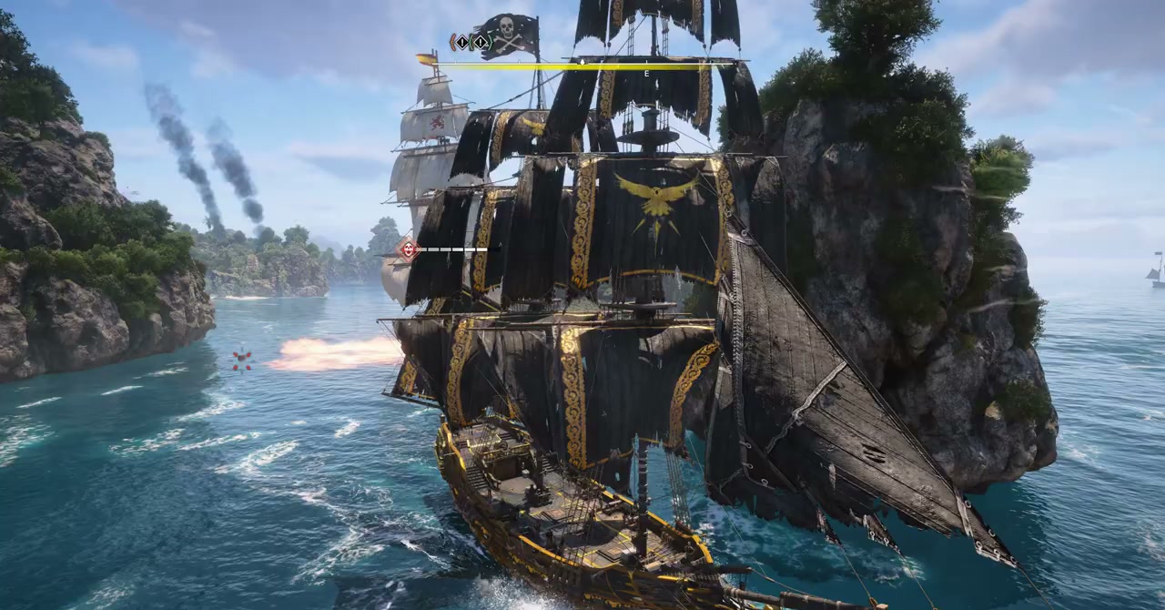 Boarding actions get much easier with The Padre — fewer enemies to kill means you can capture ships faster and with less health loss.